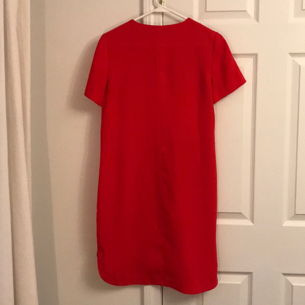 Red Shift Dress - Picture 6 of 6